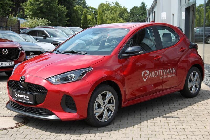 Rot Neu 2025 Mazda 2 Exclusive-Line Limousine | 23.800 € (Guter Preis) - Bild 1/4