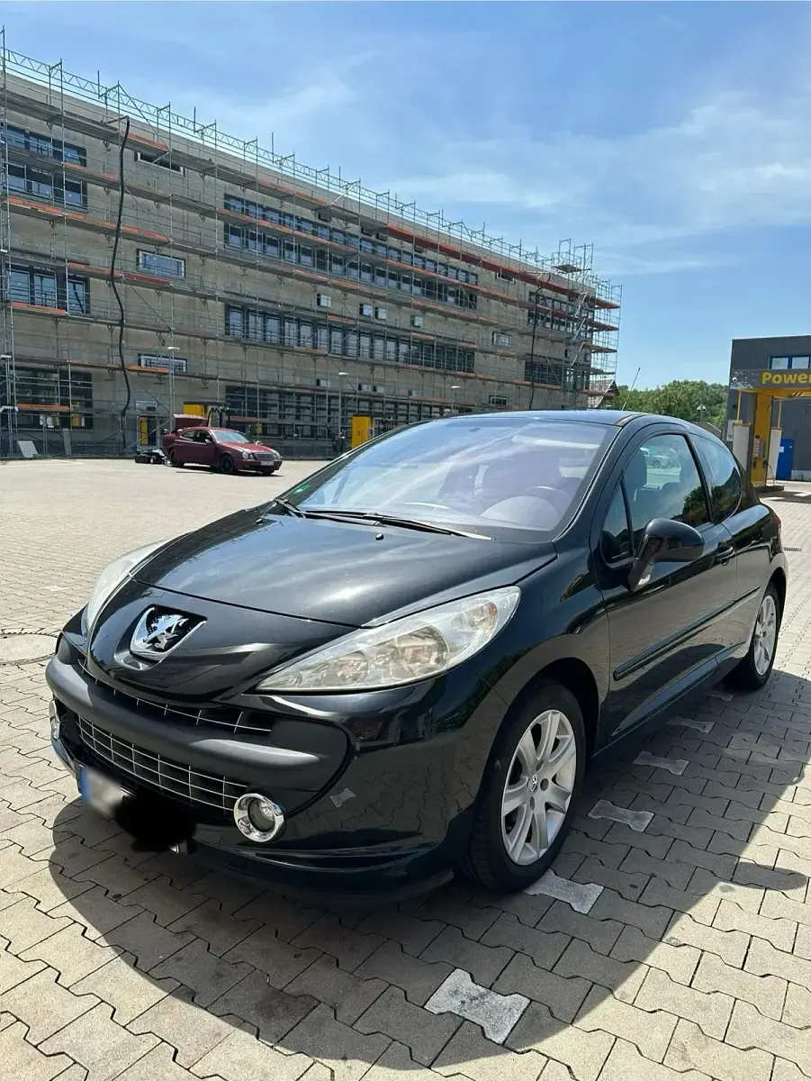 Gebraucht Peugeot 207 2006 Schwarz Kleinwagen