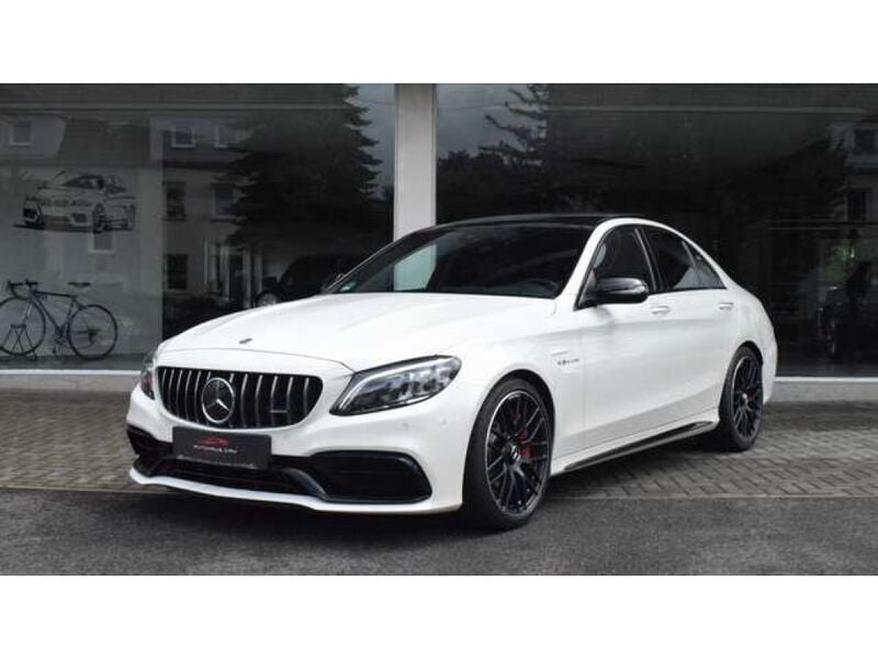 Gebraucht Mercedes C63S AMG 510 PS (375 kW) 2019 Designo diamant bright (metallic) Limousine
