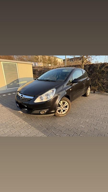 Gebraucht Opel Corsa 80 PS (58 kW) 2007 Schwarz Kleinwagen