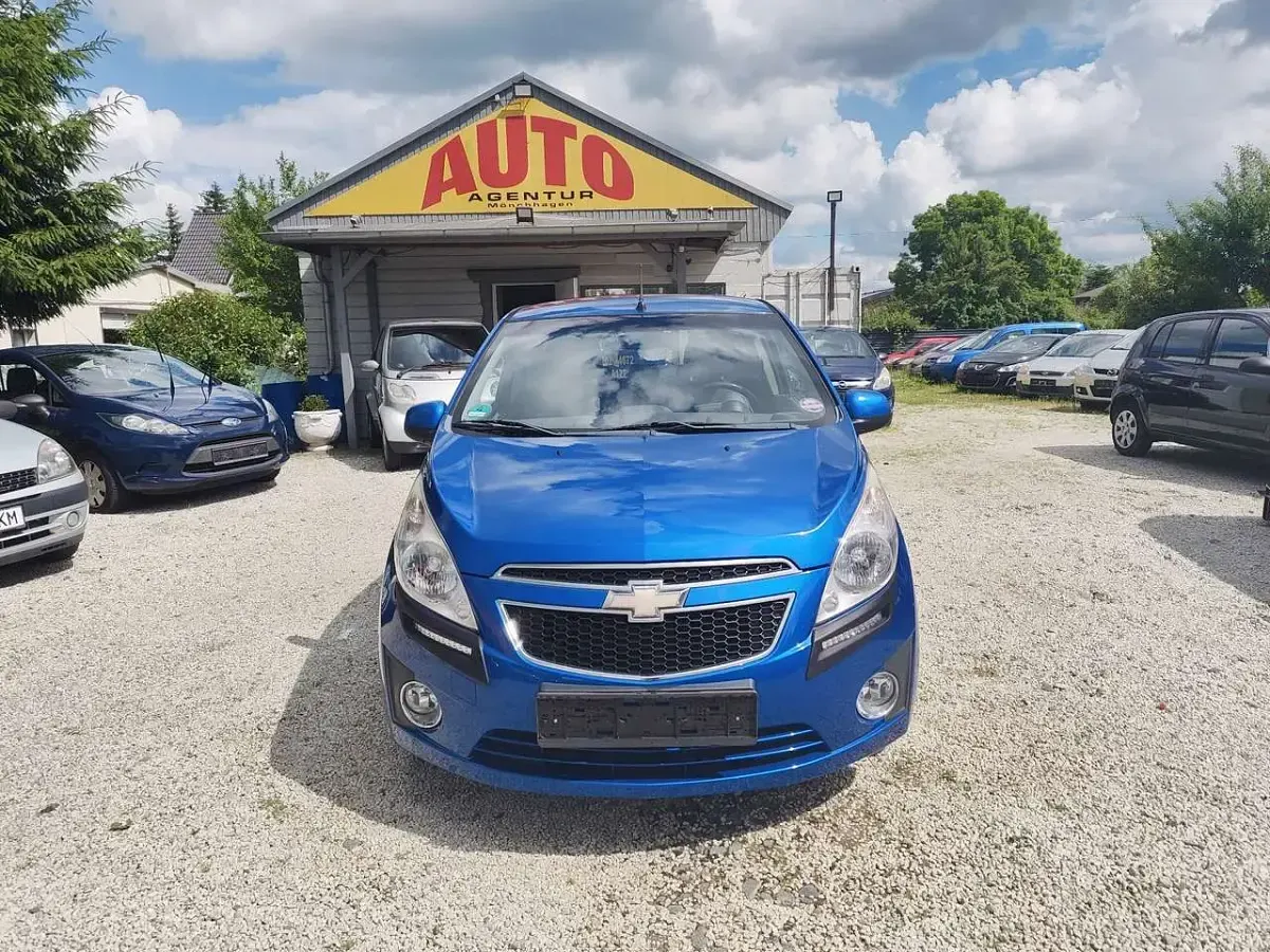 Gebraucht Chevrolet Spark LS 68 PS (50 kW) 2011 Blau Kleinwagen