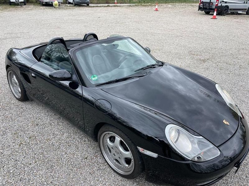 Schwarz Gebraucht 2000 Porsche Boxster Cabrio | 22.000 € (Teuer) - Bild 1/4