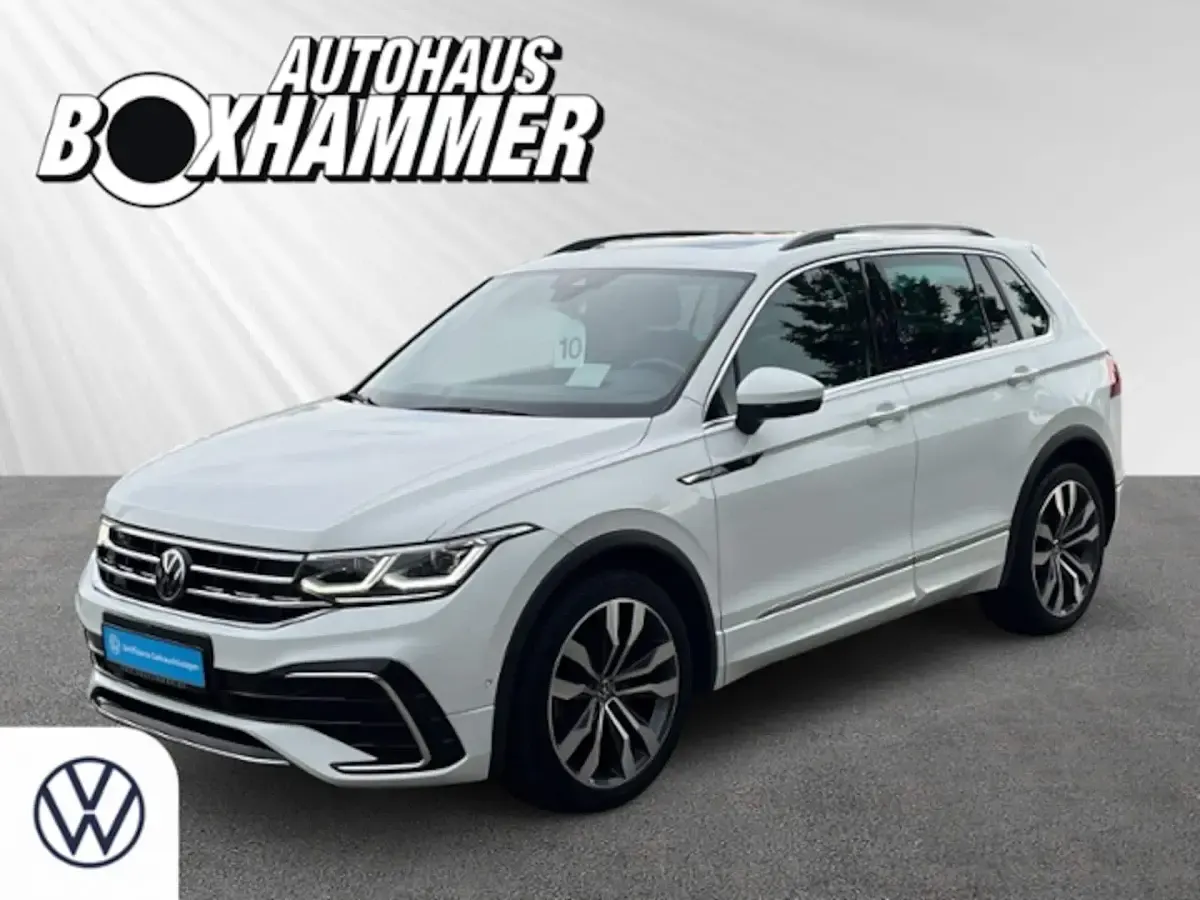 Gebraucht VW Tiguan R-line 190 PS (139 kW) 2023 Weiß SUV