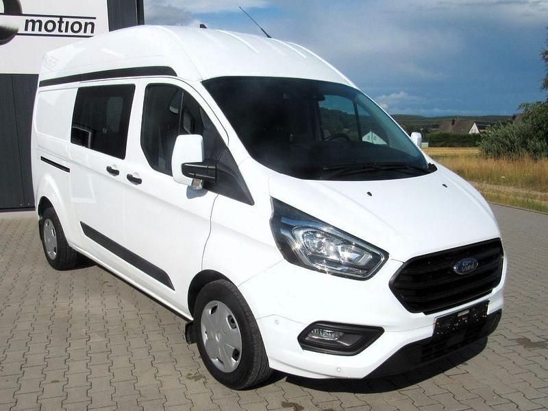 Gebraucht Ford Transit Custom Trend 131 PS (96 kW) 2021 Weiß Van / Kleinbus