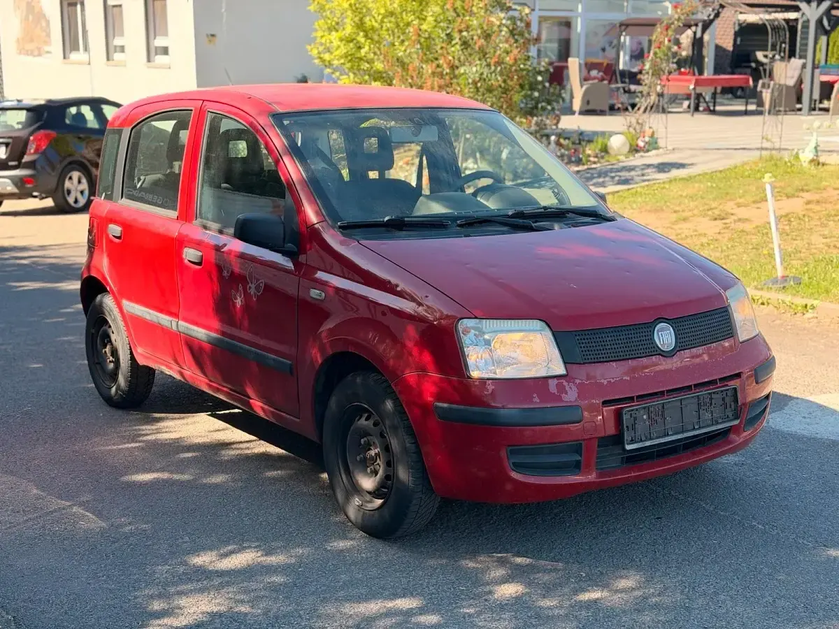 Gebraucht Fiat Panda 55 PS (40 kW) 2009 Rot Kleinwagen
