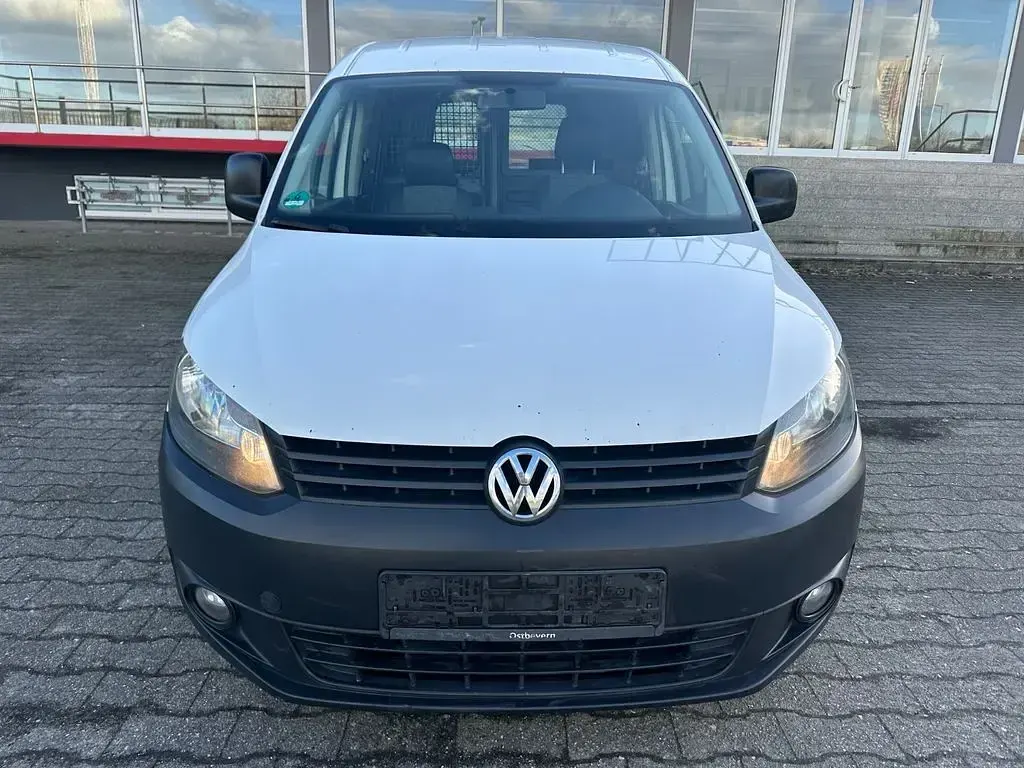Gebraucht VW Caddy 102 PS (75 kW) 2011 Weiß Van / Kleinbus
