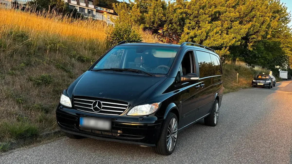 Gebraucht Mercedes Viano 204 PS (150 kW) 2007 Schwarz Van / Kleinbus