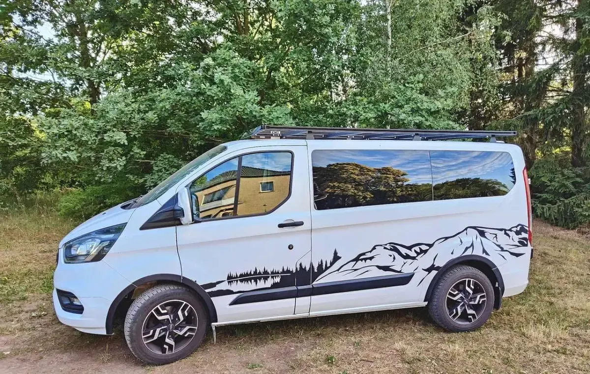 Gebraucht Ford Transit Custom Trend 105 PS (77 kW) 2018 Weiß Pickup