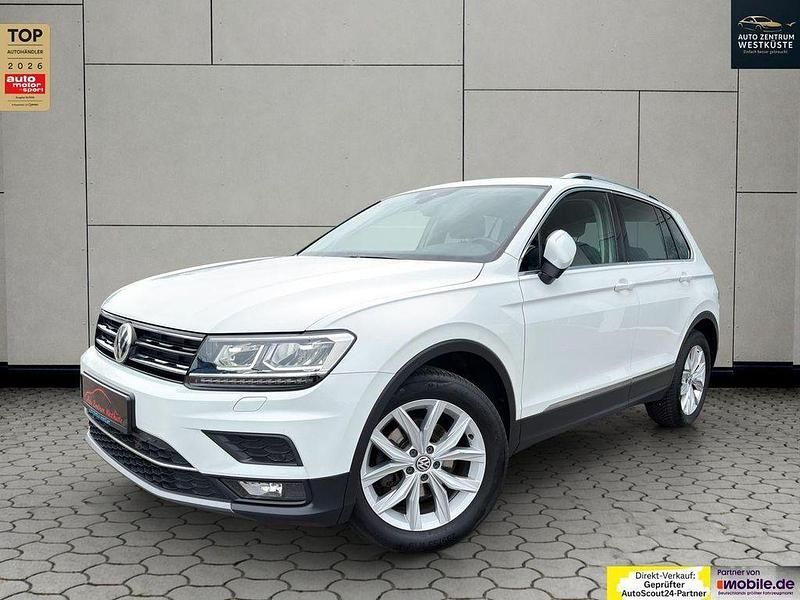 Gebraucht VW Tiguan Highline 150 PS (110 kW) 2018 Weiß SUV