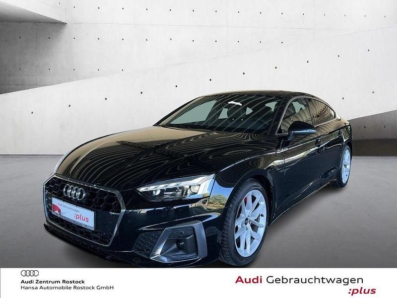 Schwarz Gebraucht 2022 Audi A5 Sportback S-Line Limousine | 38.790 € (Fairer Preis) - Bild 1/4