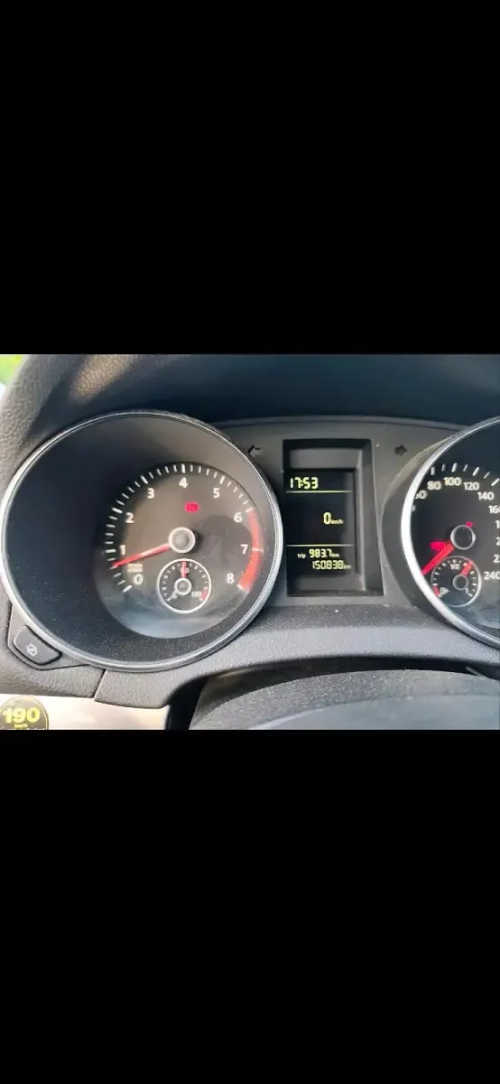 Gebraucht VW Golf VI 86 PS (63 kW) 2011 Weiß Kleinwagen