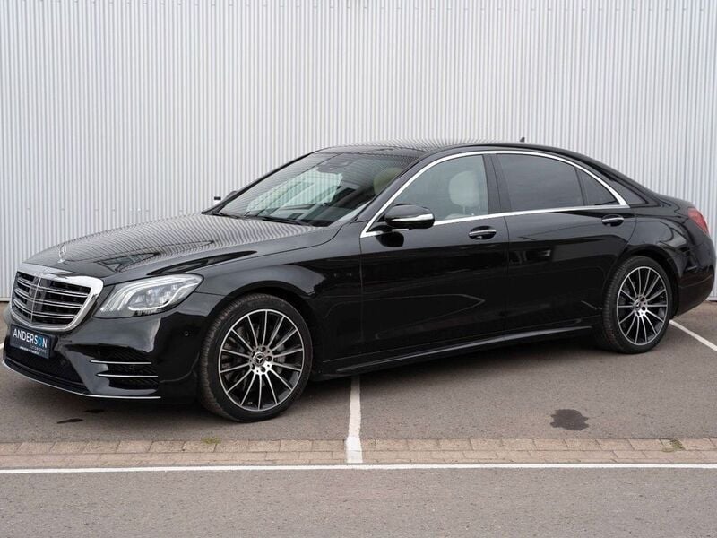 Schwarz Gebraucht 2018 Mercedes S400 AMG Limousine | 58.890 € (Teuer) - Bild 1/4