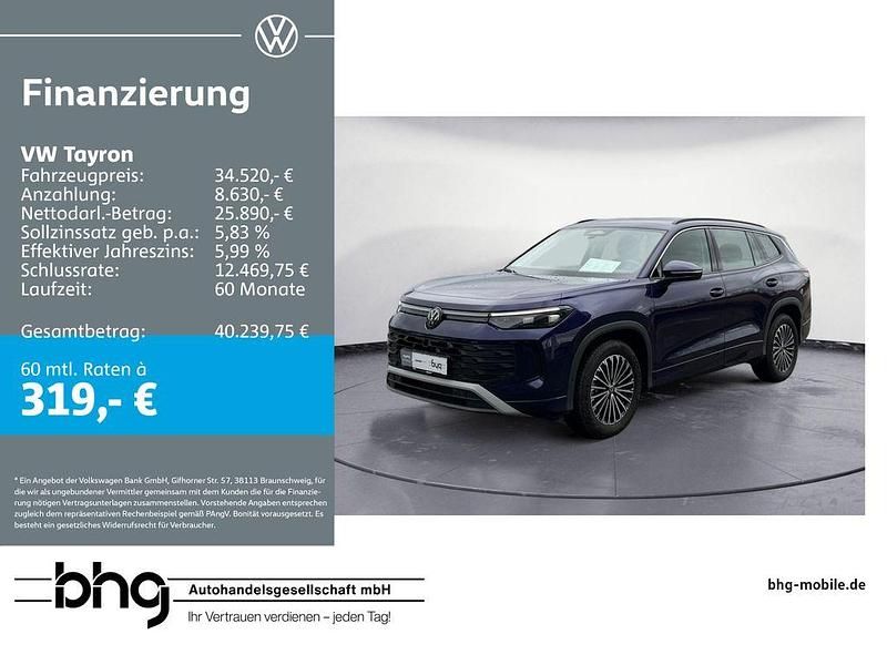 Gebraucht VW Tayron Life 150 PS (110 kW) 2025 Violett SUV