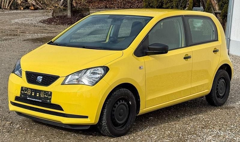 Gebraucht Seat Mii Reference 68 PS (50 kW) 2014 "girasol" gelb Kleinwagen