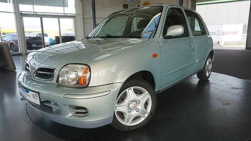 Blau Gebraucht 2002 Nissan Micra Kleinwagen | 1.250 € (Superpreis) - Bild 1/4