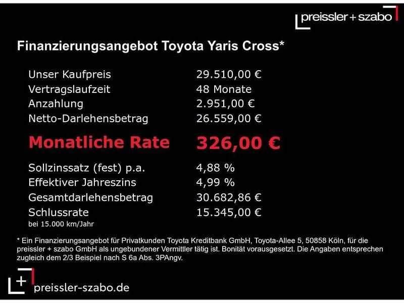 Grau Neu 2025 Toyota Yaris Hybrid Limousine | 29.510 € (Fairer Preis) - Bild 1/1