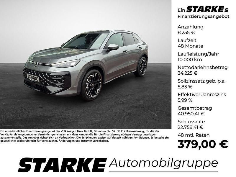 Grau Neu 2025 VW T-Roc R-line SUV | 42.480 € (Teuer) - Bild 1/4