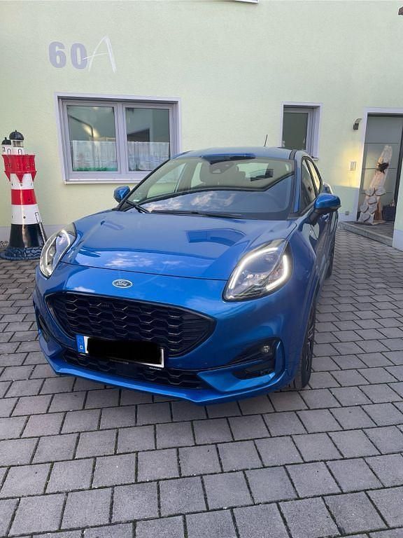 Blau Gebraucht 2023 Ford Puma ST-Line SUV | 18.999 € (Fairer Preis) - Bild 1/4