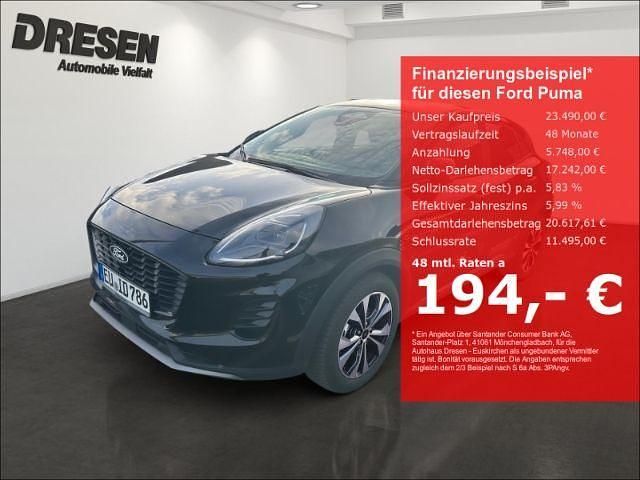 Gebraucht Ford Puma Titanium 125 PS (91 kW) 2025 Schwarz SUV