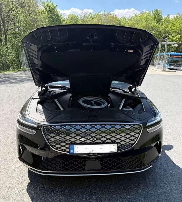 Schwarz Gebraucht 2023 Genesis GV70 Sport SUV | 48.280 € (Fairer Preis) - Bild 1/4