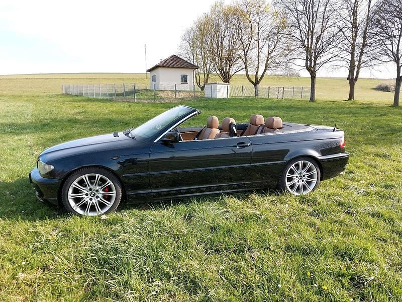 Schwarz Gebraucht 2005 BMW 325 Cabriolet Cabrio | 9.300 € (Fairer Preis) - Bild 1/4