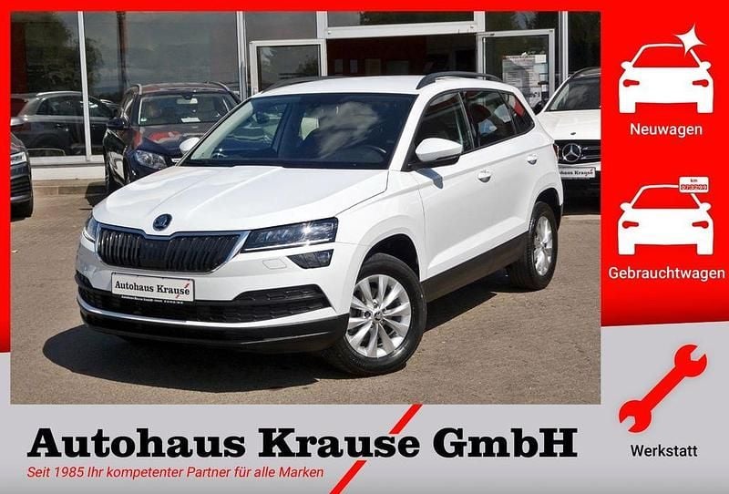 Gebraucht Skoda Karoq 150 PS (110 kW) 2019 Weiß SUV