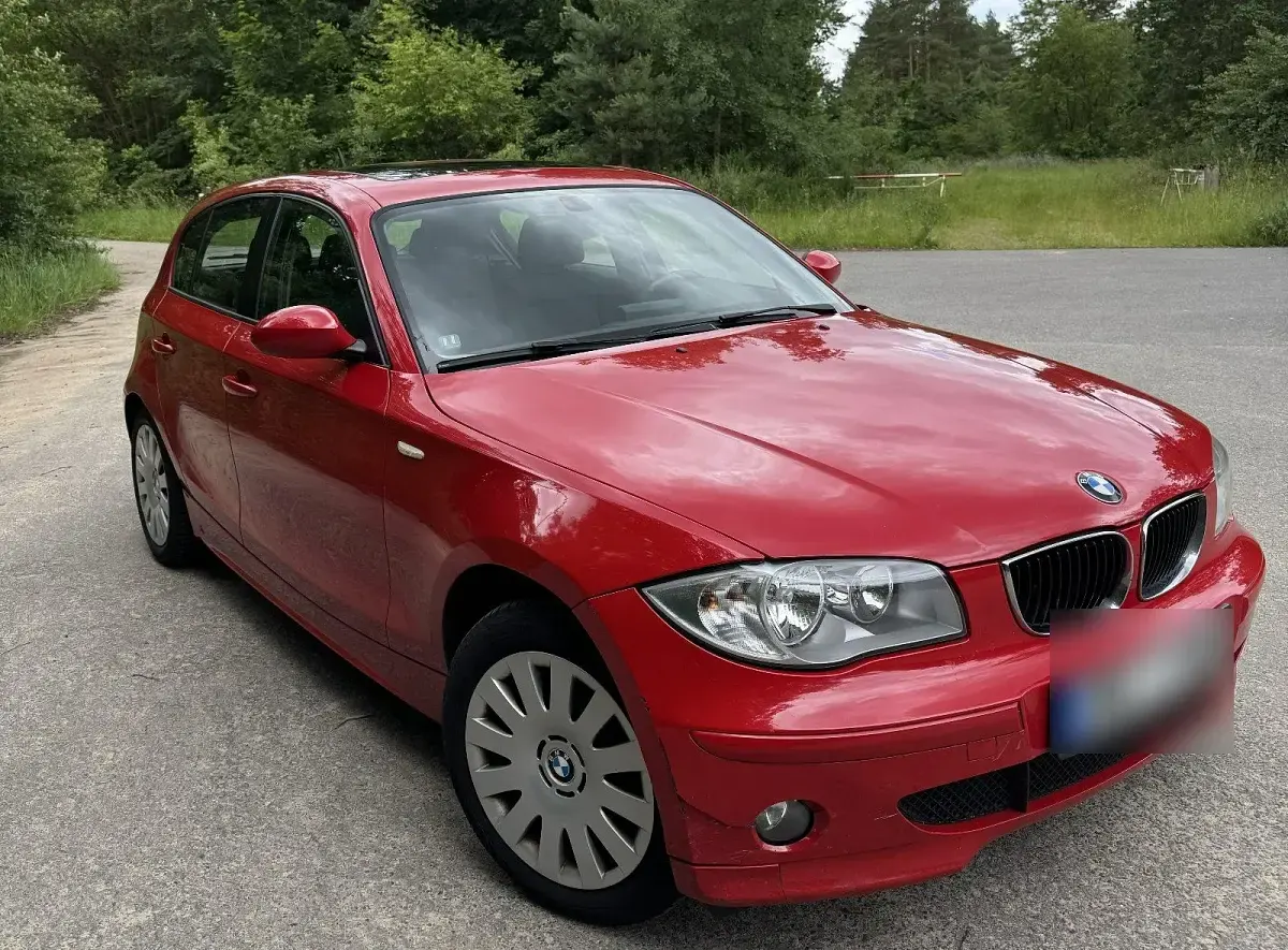 Gebraucht BMW 116 116 PS (85 kW) 2005 Rot Kleinwagen