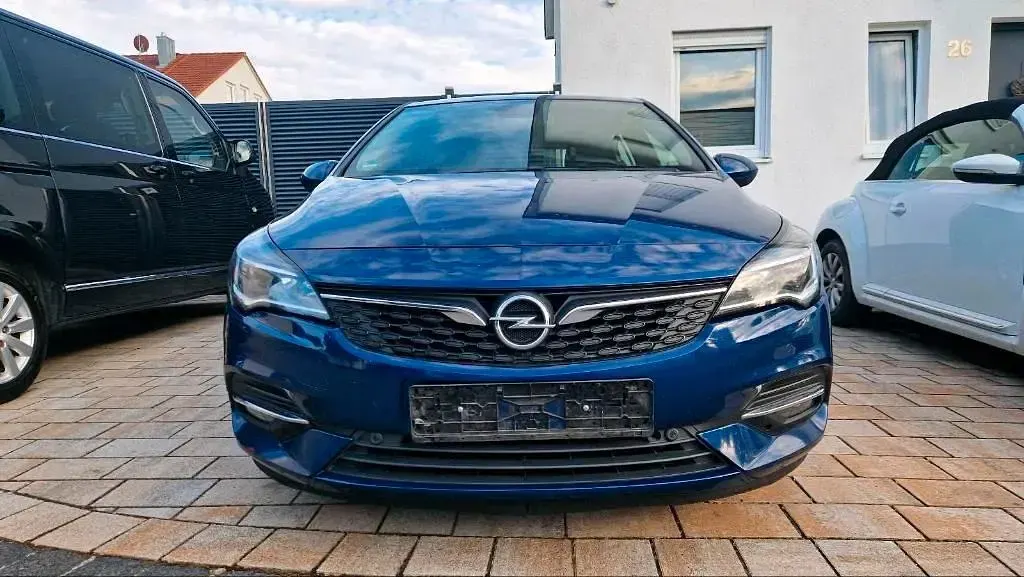 Gebraucht Opel Astra 110 PS (80 kW) 2020 Blau Kombi