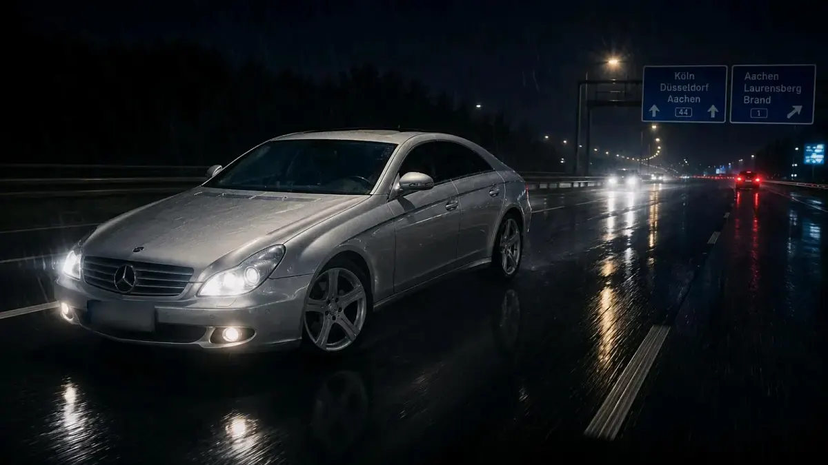 Gebraucht Mercedes CLS320 224 PS (164 kW) 2006 Silber Coupé