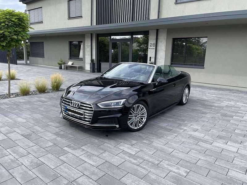 Schwarz Gebraucht 2018 Audi A5 Cabriolet Cabrio | 30.999 € (Fairer Preis) - Bild 1/4