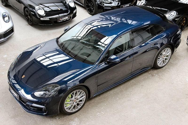 Blau Gebraucht 2020 Porsche Panamera S E-Hybrid Sport Turismo Limousine | 89.990 € (Etwas zu teuer) - Bild 1/4