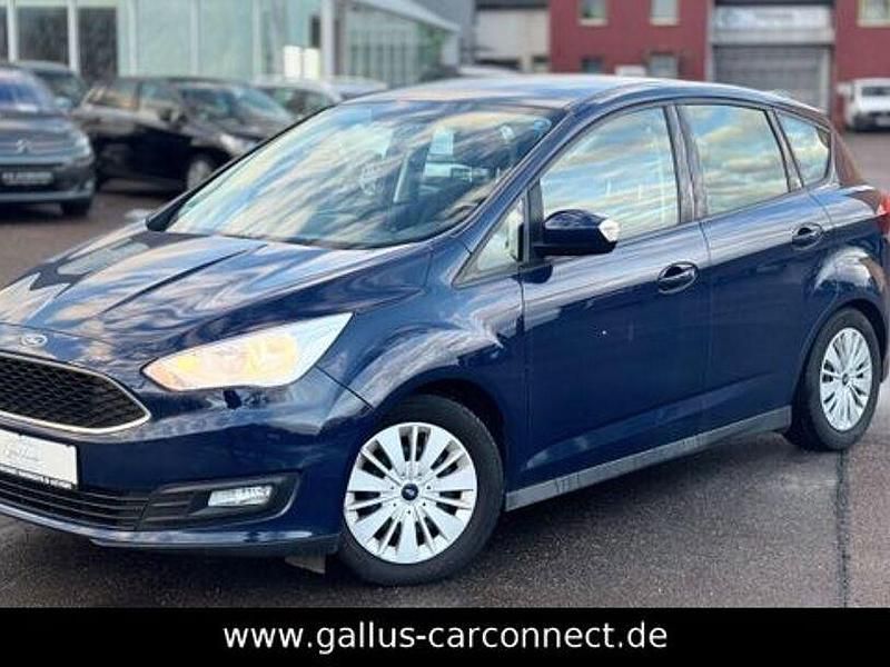 Gebraucht Ford C-MAX Trend 101 PS (74 kW) 2017 Blau Van / Kleinbus