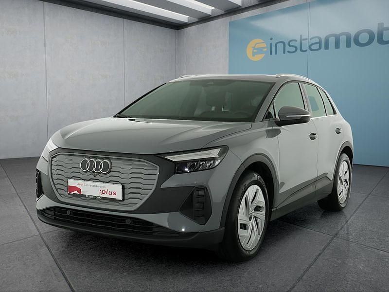 Grau Gebraucht 2021 Audi Q4 e-tron SUV | 23.399 € (Guter Preis) - Bild 1/4