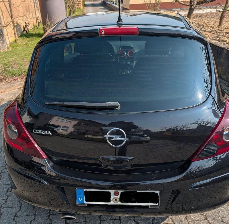 Gebraucht Opel Corsa Color Edition 101 PS (74 kW) 2010 Schwarz Kleinwagen