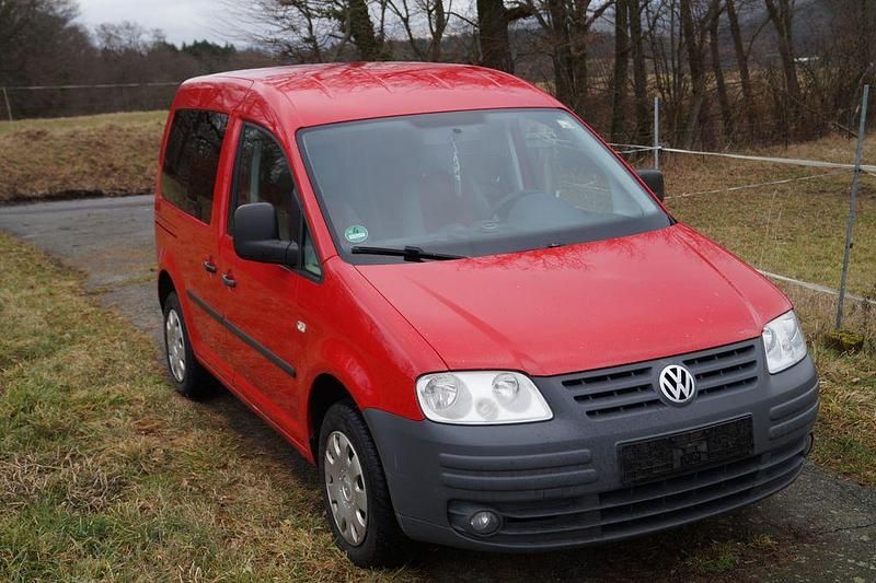 Gebraucht VW Caddy Life 105 PS (77 kW) 2007 Rot Van / Kleinbus
