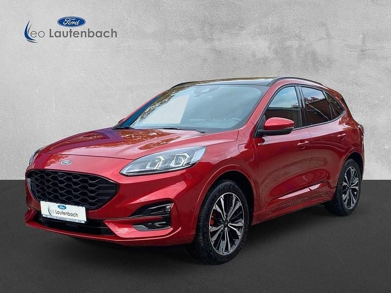 Lucidrot metallic Gebraucht 2021 Ford Kuga ST-Line X SUV | 25.300 € (Etwas zu teuer) - Bild 1/4