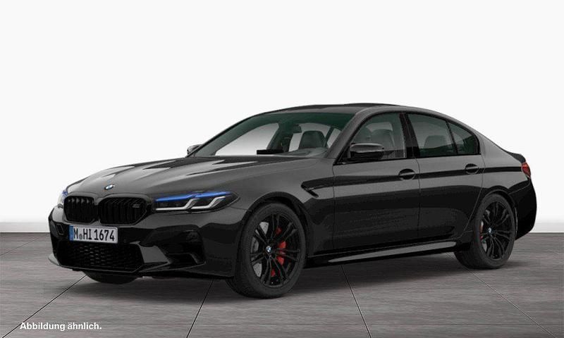 Schwarz Gebraucht 2022 BMW M5 Sport Line Limousine | 85.942 € (Guter Preis) - Bild 1/3