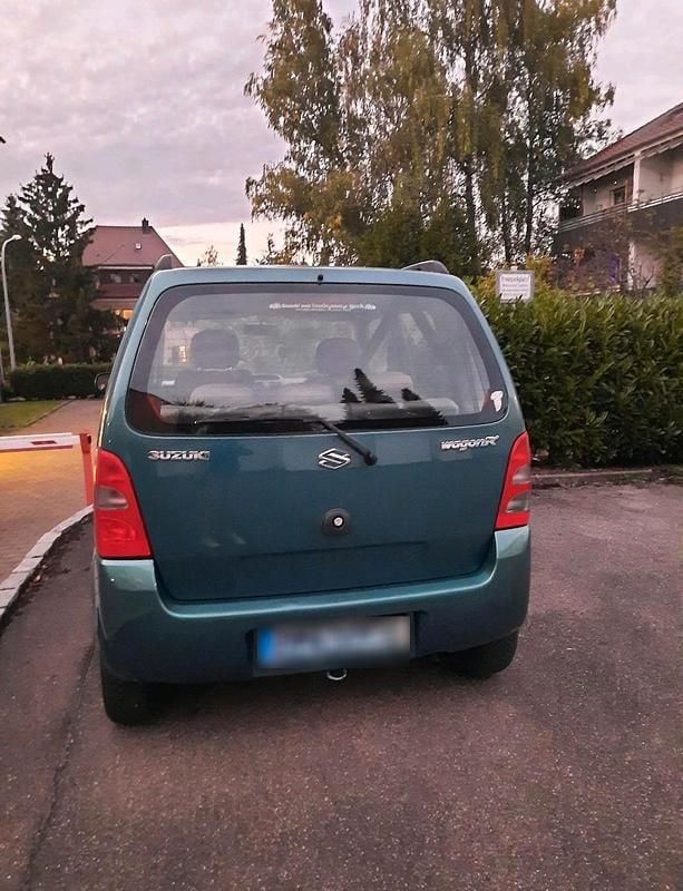 Gebraucht Suzuki Wagon R 94 PS (69 kW) 2005 Grün Van / Kleinbus