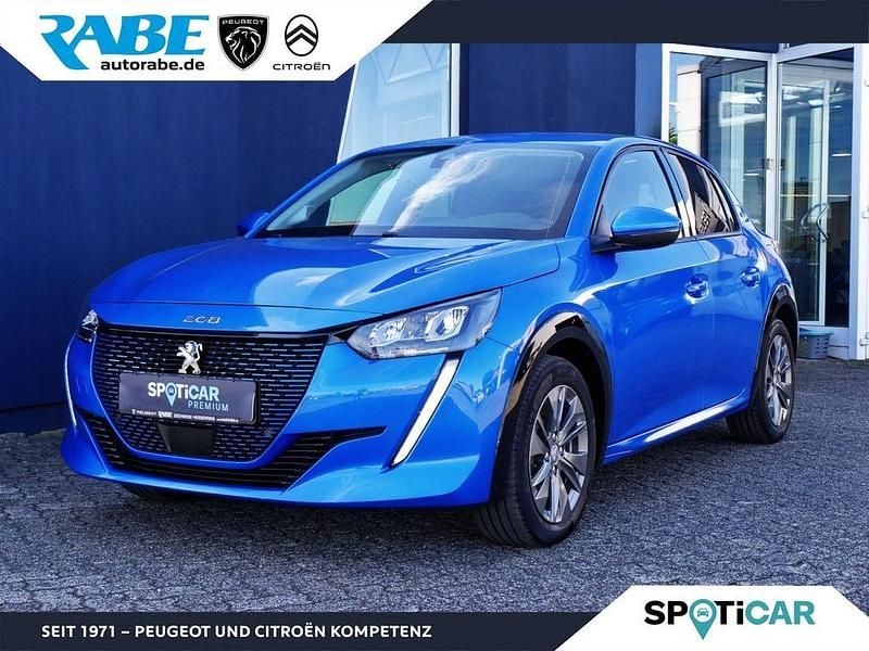 Blau Gebraucht 2021 Peugeot e-208 Allure Kleinwagen | 14.449 € (Guter Preis) - Bild 1/4