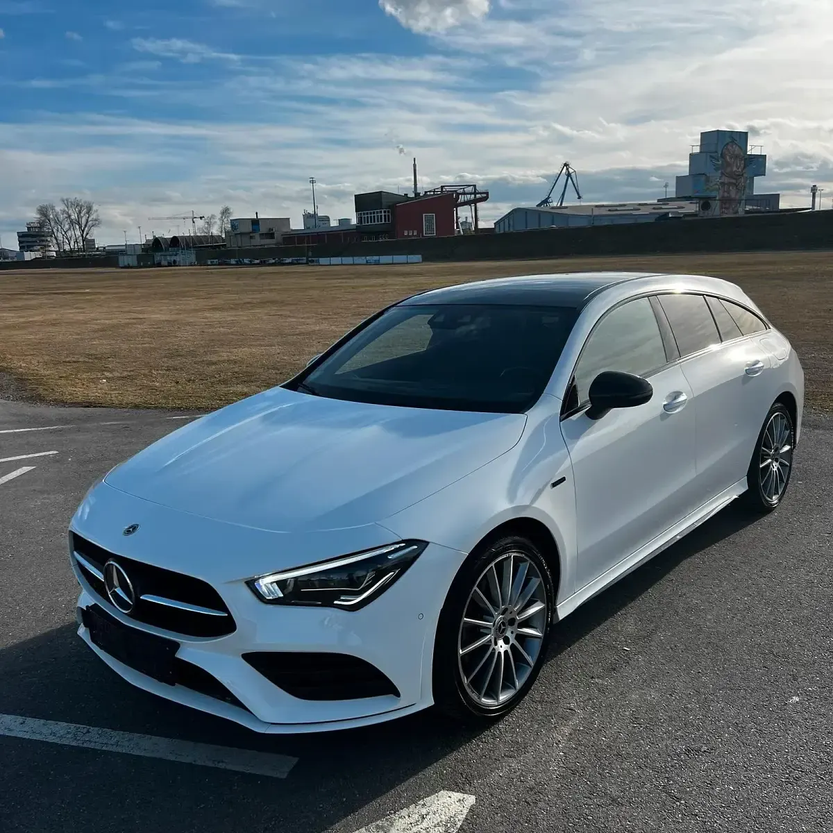 Usata Mercedes E250 AMG 160 CV (117 kW) 2020 Bianco Station wagon