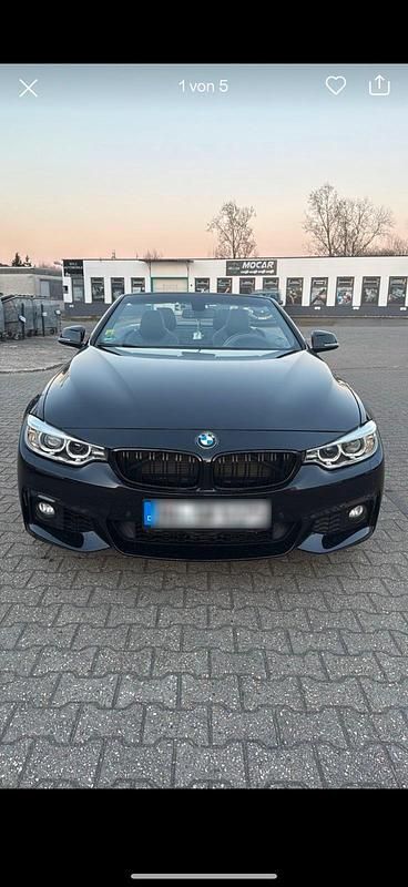Schwarz Gebraucht 2014 BMW 435 M Sport Cabrio | 25.900 € (Guter Preis) - Bild 1/4
