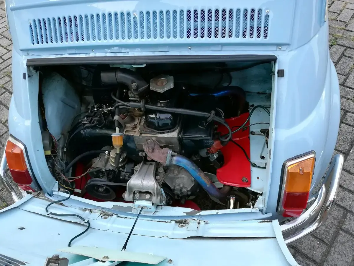 Gebraucht Fiat 500 23 PS (16 kW) 1970 Blau Kleinwagen