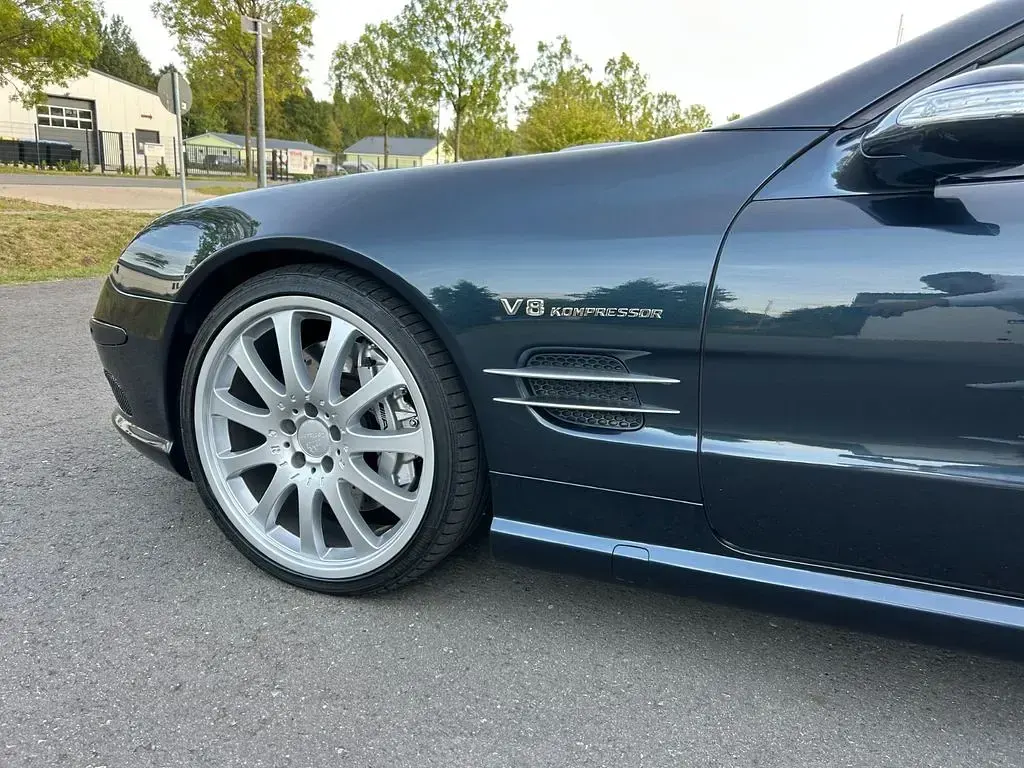 Gebraucht Mercedes SL55 AMG AMG 500 PS (367 kW) 2004 Blau Cabrio