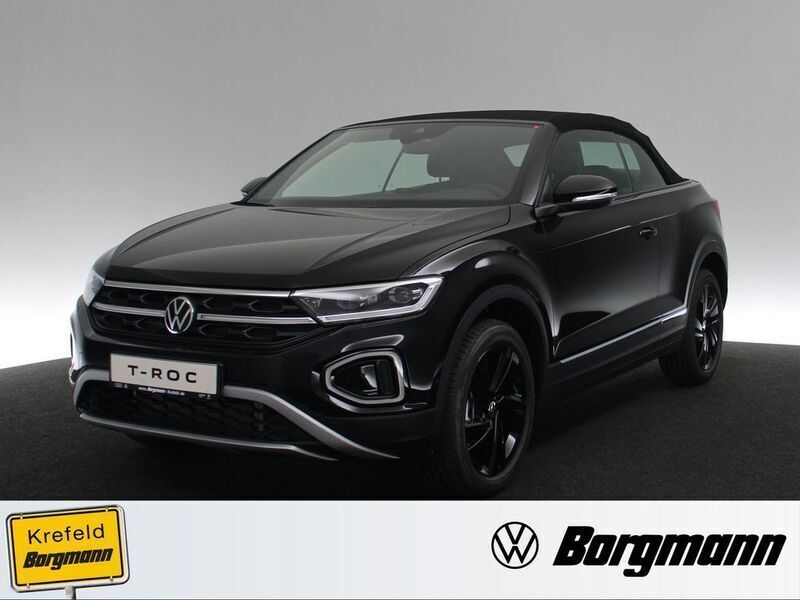Schwarz Neu 2025 VW T-Roc Cabriolet Style Cabrio | 46.729 € (Etwas zu teuer) - Bild 1/4