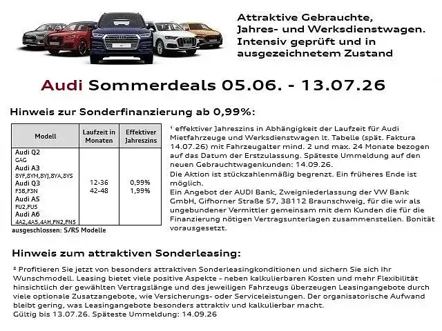 Gebraucht Audi A5 Ambiente 204 PS (150 kW) 2025 Magnetgrau Kombi