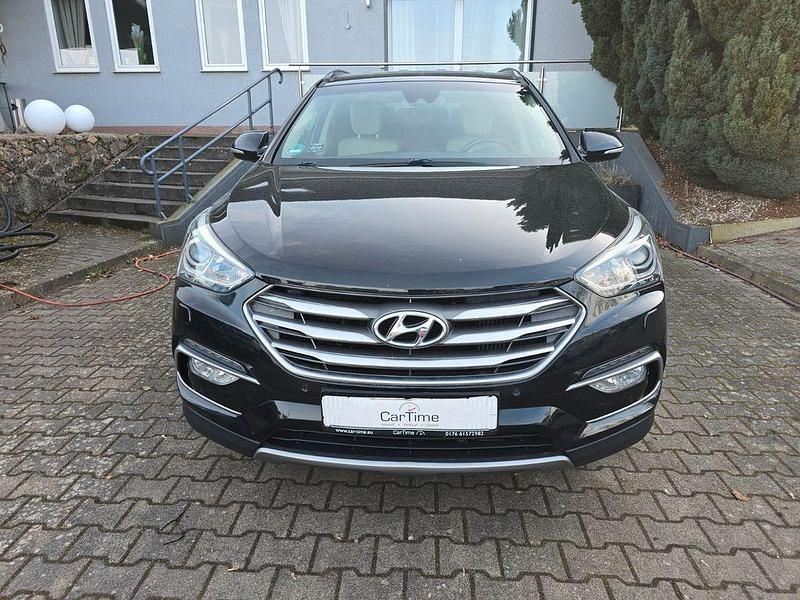 Gebraucht Hyundai Santa Fe Premium 200 PS (147 kW) 2017 Schwarz SUV