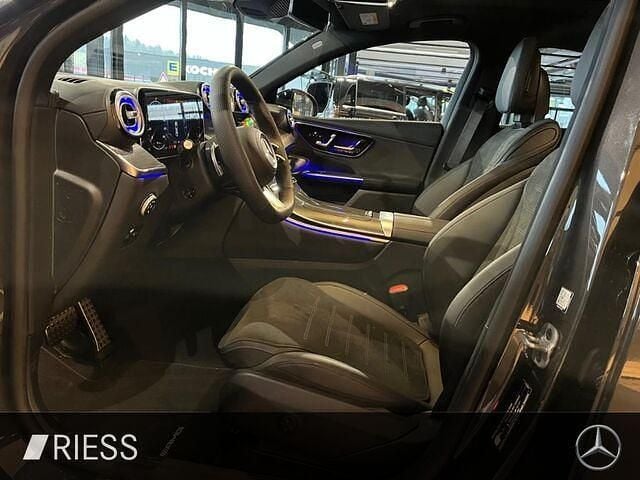 Gebraucht Mercedes GLC300 AMG 258 PS (189 kW) 2025 Metalliclack graphitgrau Coupé