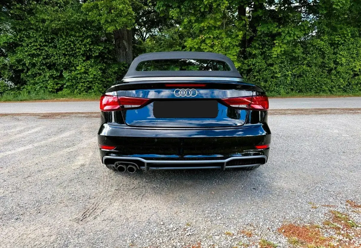 Gebraucht Audi A3 Cabriolet S-Line 150 PS (110 kW) 2017 Schwarz Cabrio