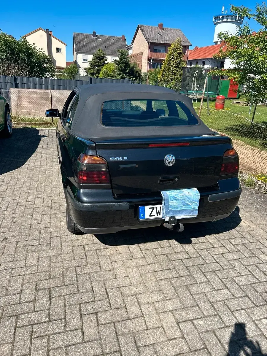 Occasion VW Golf 75 ch (55 kW) 1999 Noir Cabriolet