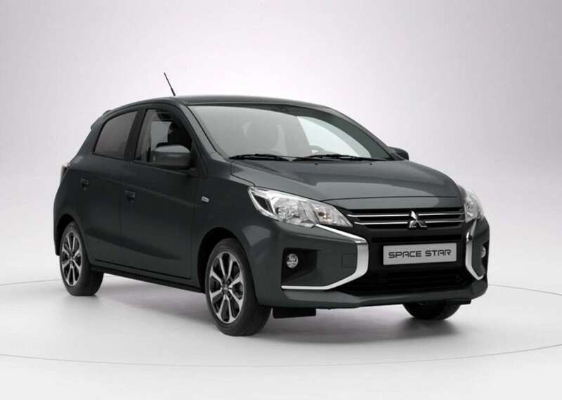 Grau + atoll blau, Neu 2025 Mitsubishi Space Star Select+ Kleinwagen | 16.990 € - Bild 1/4